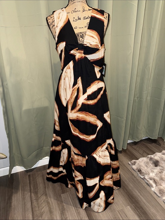 Dkny Dresses & Skirts - DKNY Black Maxi Dress with Cut-out Sides.